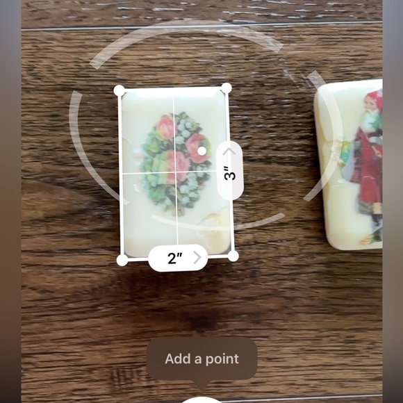 Vintage Alda's Soap  Christmas & Flower Bar Soap - Picture 4 of 6